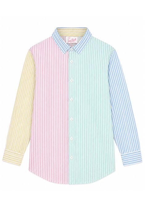Camicia con stampa SAINT BARTH | BRIG003 MINI BRIGITTE00721L SEERSUCKER STRIPES V MI